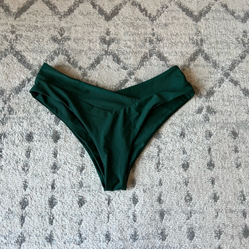 Shein green bikini bottoms